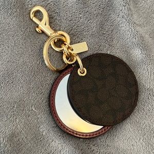 Coach Mirror Key Chain